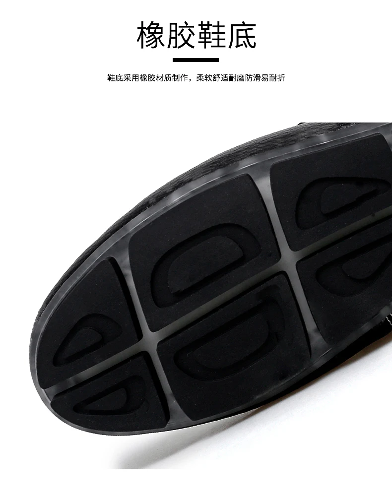 Leder Herren Freizeitschuhe Stilvolle weiche Herren Loafer Elegantes Mokassins Slip on Herren Bootsschuhe Neue Kleid Wohnungen Größe 39-47 – Detail 9