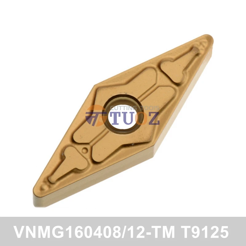 

100% Original VNMG160408-TM VNMG160412-TM T9125 Carbide Insert VNMG 160404 160408 160412 -TM 9125 CNC Lathe Cutter Turning Tools