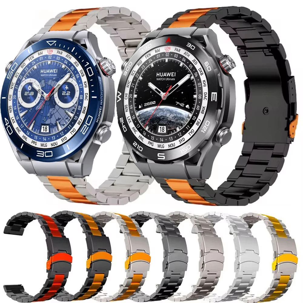 Luxury Stainless Steel Strap - Premium Metal Band