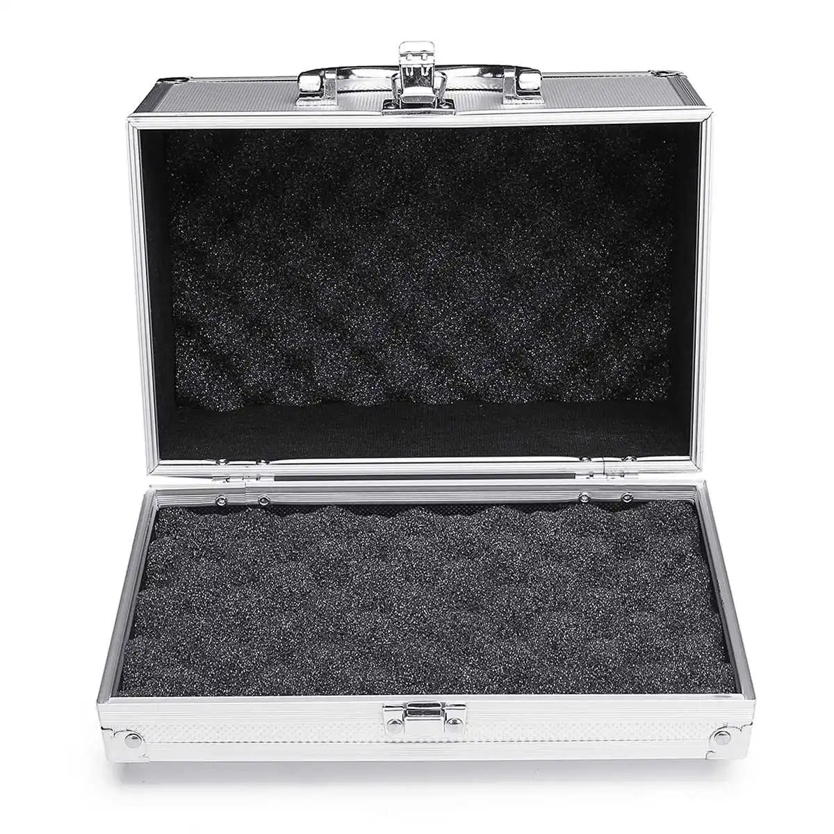 Portable Aluminum Tool Box Large Safety Equipment Toolbox Instrument Box Storage Case Suitcase Impact Resistant Case With Sponge 4