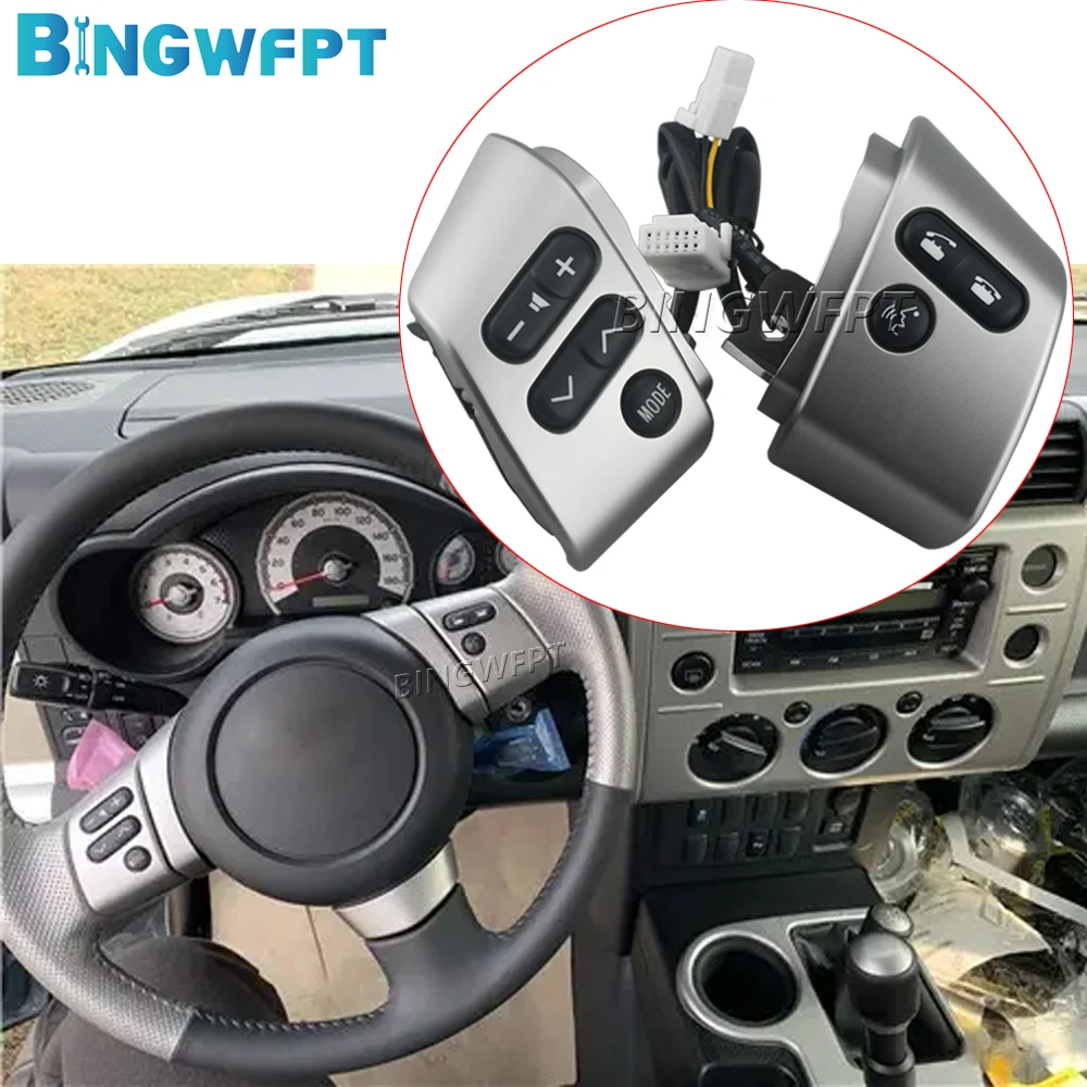 Pair Top Quality 84250 35070 Phone Volume Button For Toyota FJ Cruiser