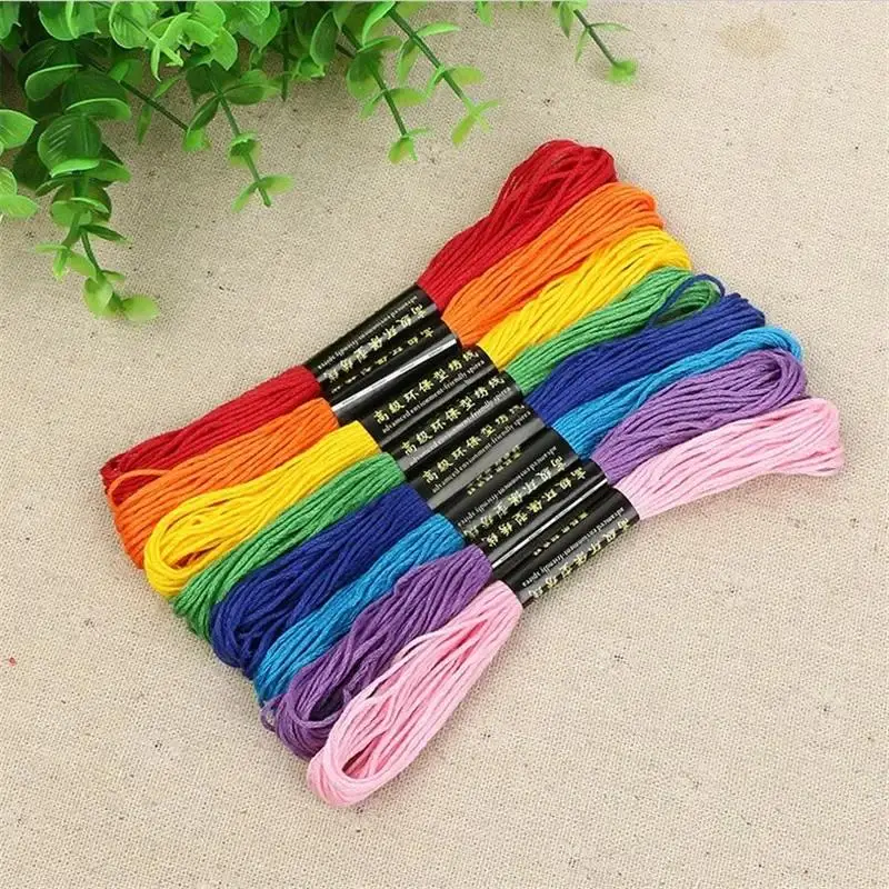 15-200PCs Knitting Handmade Floss Sewing Skeins Craft embroidery thread