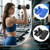 Cowhide Weightlifting Gloves Palm Protection Silicone Anti-slip Wear-resistant Fitness Sports Training Palm Guard Grip Handle 2