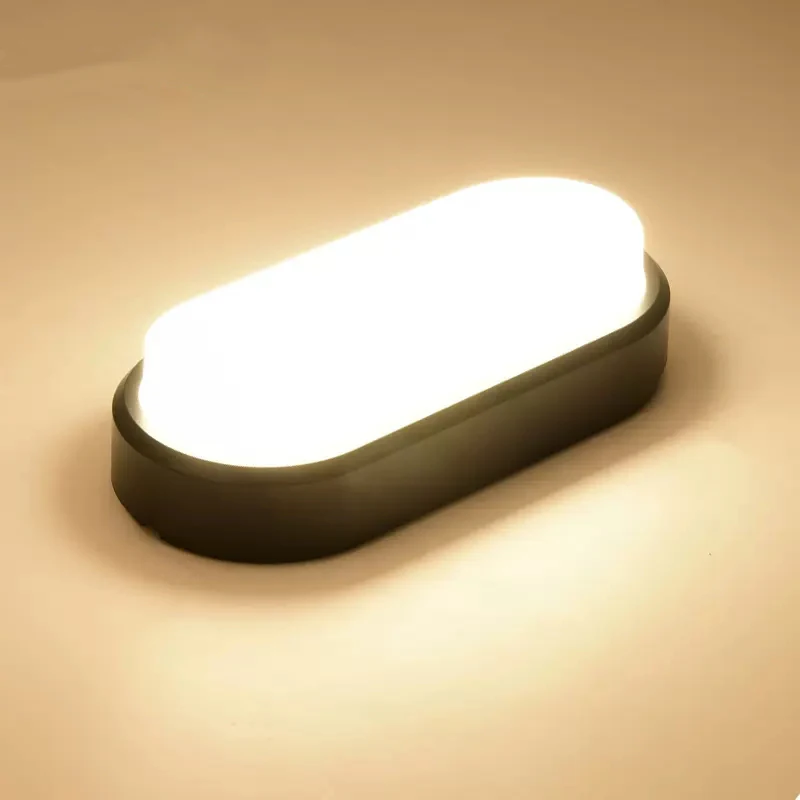 Outdoor Led Wall Lamp Waterproof Aisle Balcony Exterior Sconce Fixture Bathroom Kitchen Lighting
