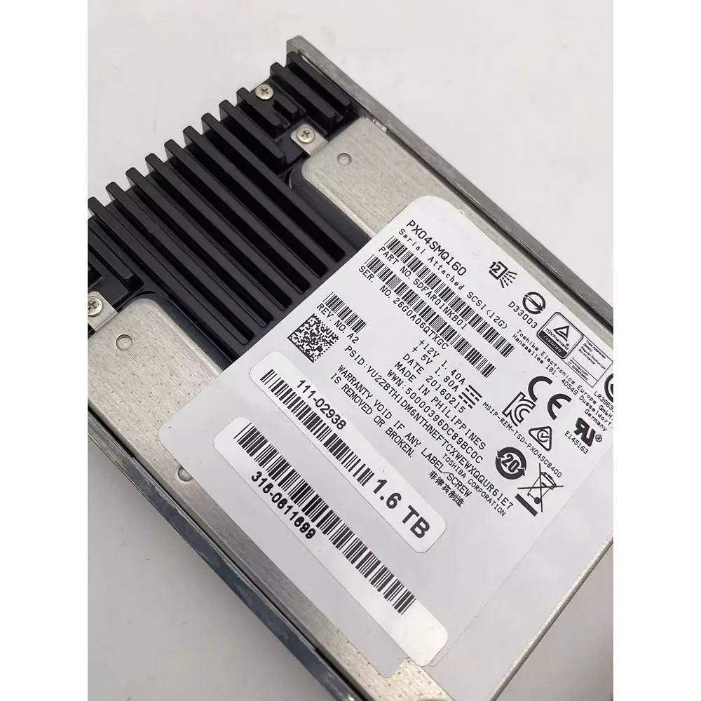 SSD For NetApp for LSI 111-02938 111-02120 315-0611699 1.6TB SAS 
