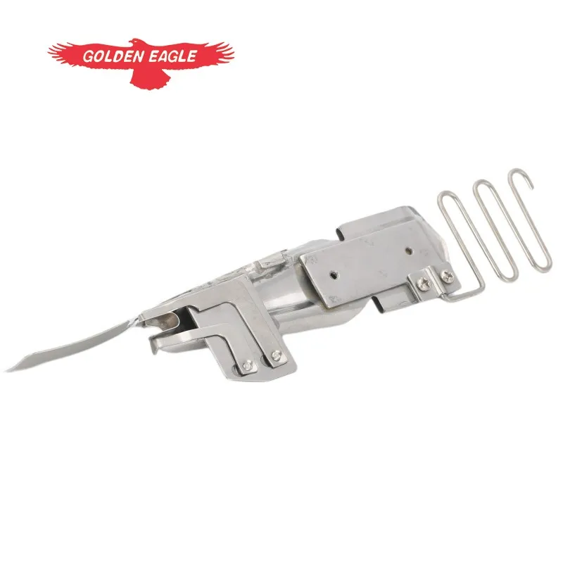 K712NA(B) Folder Tape Size 1-5/8"---1/2"  Double Wrap Hemmer Used  For 2 Or 3 Needle Cover Stitch Machine Binder 2