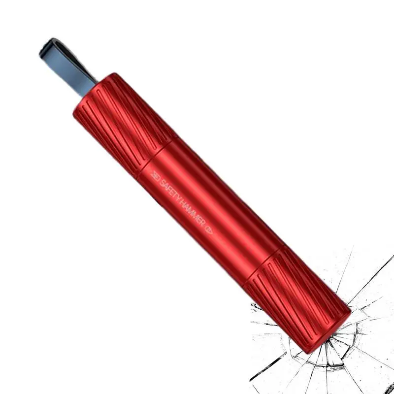 

Car Window Hammer Tool Safe Breaker Tool For Window Glass Portable And Reusable Car Glass Breaker And Seat Belt Cutter Tool For
