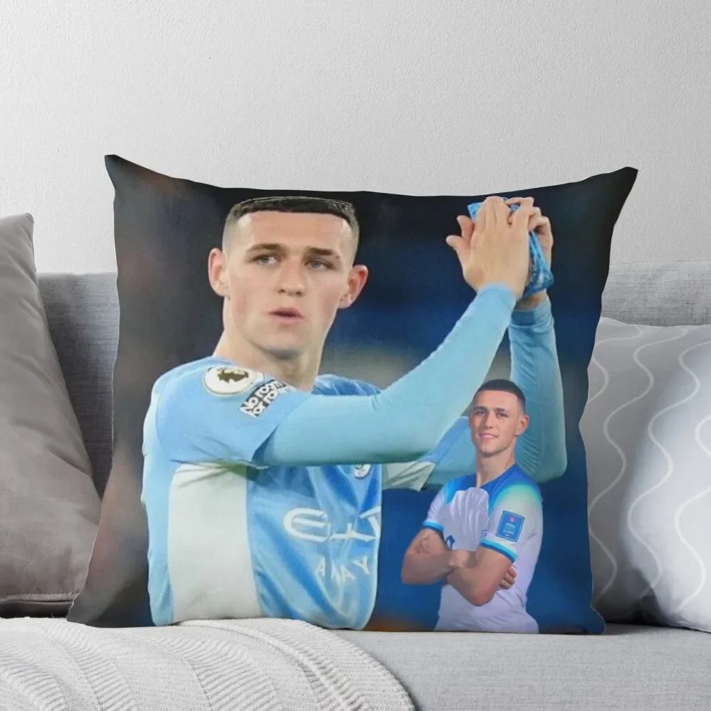 

Phil Foden Travel Mugs Throw Pillow autumn pillowcase Luxury Sofa Cushions