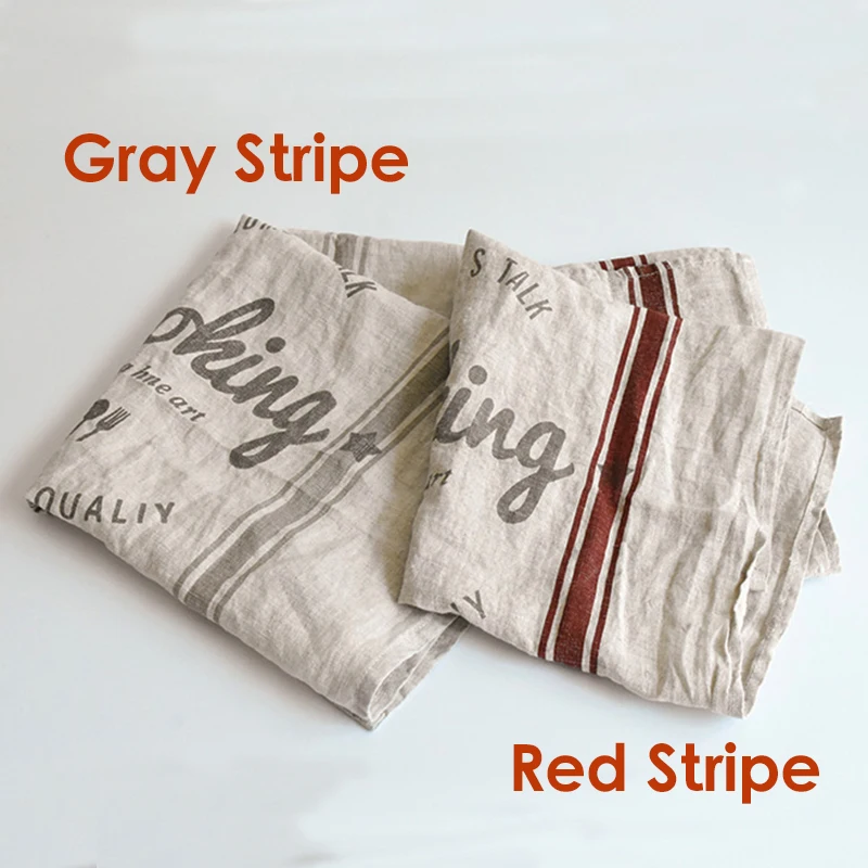 Retro Pure Linen Cloth Napkin Food Photography Background Props Old Scenes Shooting Desktop Decoration Mat Kitchen
