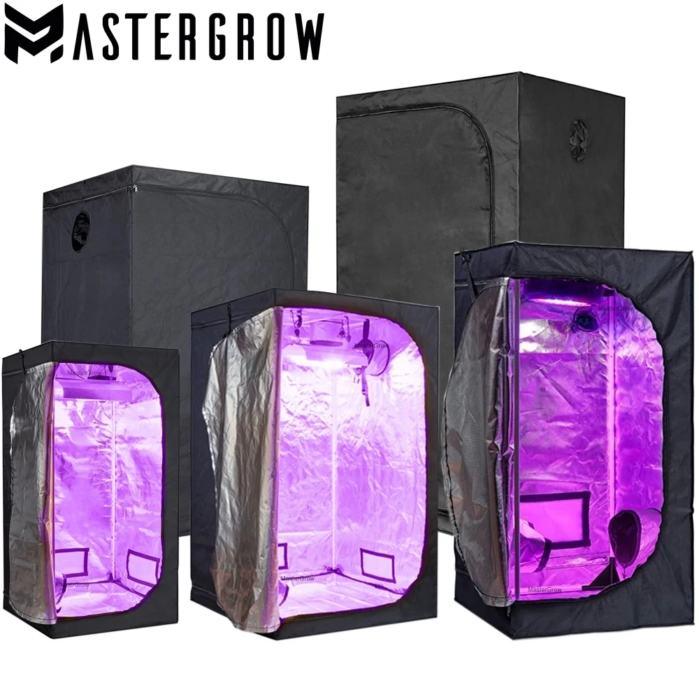 MasterGrow Yetiştirme Çadırı Bitki Çadırları Yetiştirme Kutusu Karanlık Oda Hidroponik Yetiştirme Sistemi Yetiştirme Lambası Sera Bitkisi İç Mekan Bahçesi
