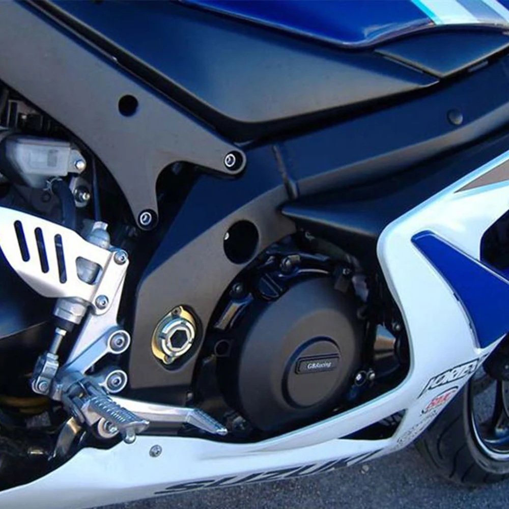 GSXR1000 Motorcycles Engine cover Protection case For Suzuki GSX-R1000 K5 K6 K7 K8 GB Racing Engine Covers Protectors