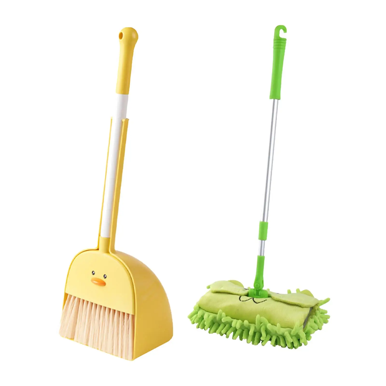 Mini Broom with Dustpan Mop for Kids Cartoon Holiday Gifts Kids Cleaning Toy Set 5