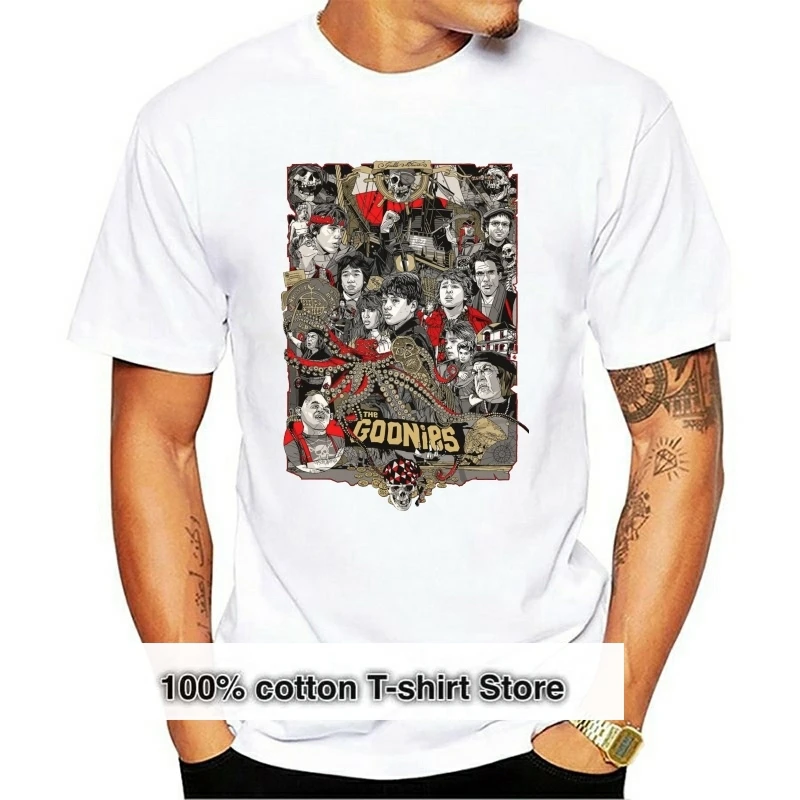 

funny t shirts The Goonies Movie Poster Art T Shirt For Men