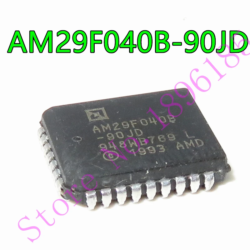 

5pcs/lot AM29F040B-90JD AM29F040B AM29F040 PLCC-32