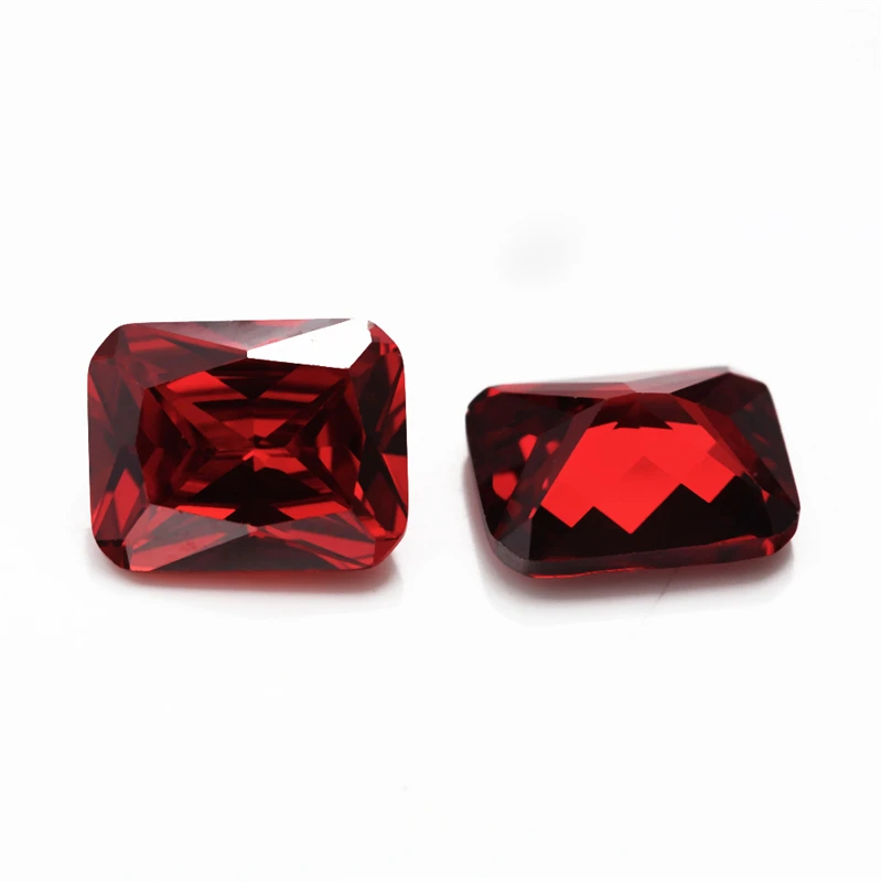 50 stücke/20 pcs4x6 ~ 10x12mm 5a Oktan gle CZ Stein verschiedene Farben Zirkonia lose synthetische Edelsteine für Schmuck – Detail 4
