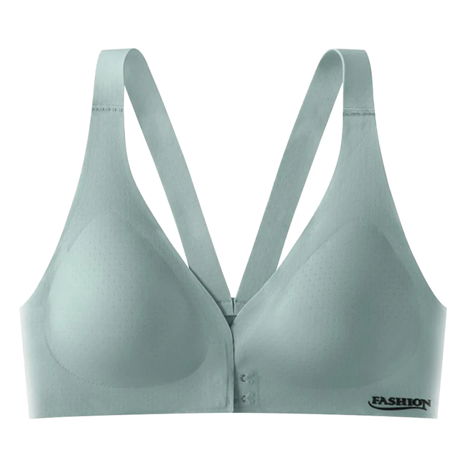 Elegant Front-Clip No Underwire Maternity Bra with Natural Latex Cooling Backless Maternity Clothings Women Lightweight Bralette 6