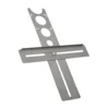 Decorated Work Multifunction Ruler Effective Stainless Steel Ceramic Tile Hole Locator Ruler For Accurate Drilling 4