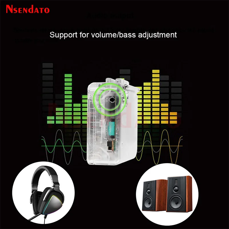 USB Radio Cassette Tape Player Hifi USB Cassette Tape to MP3 Converter into PC AM FM Radio Cassette Player Recorder With Speaker