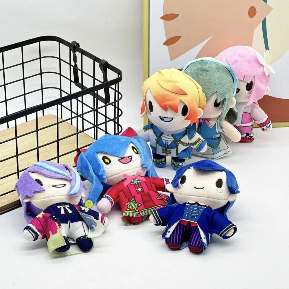 18cm PJSK Plush Game Peripherals Project Sekai Stage Plush Figure Ornaments Kawaii Backpacks Ornaments Room Decoration Toy Gift