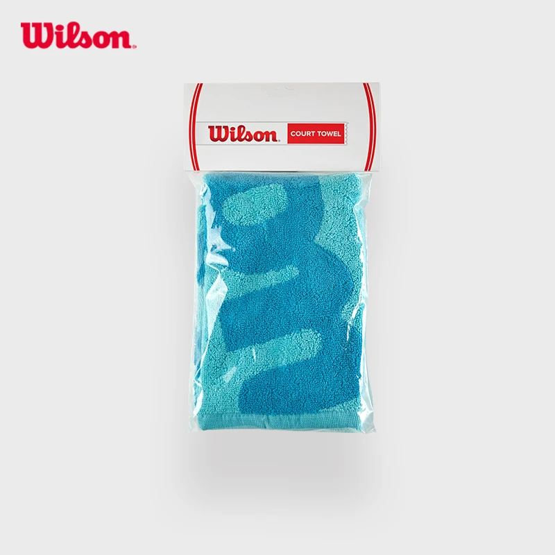 WILSON professional tennis badminton sweat-absorbent soft cotton sports towel bath towel WRZ5400