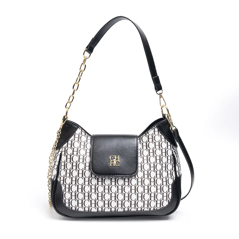 حقيبة كتف صغيرة جديدة من Carolina Herrera Trendy 2...