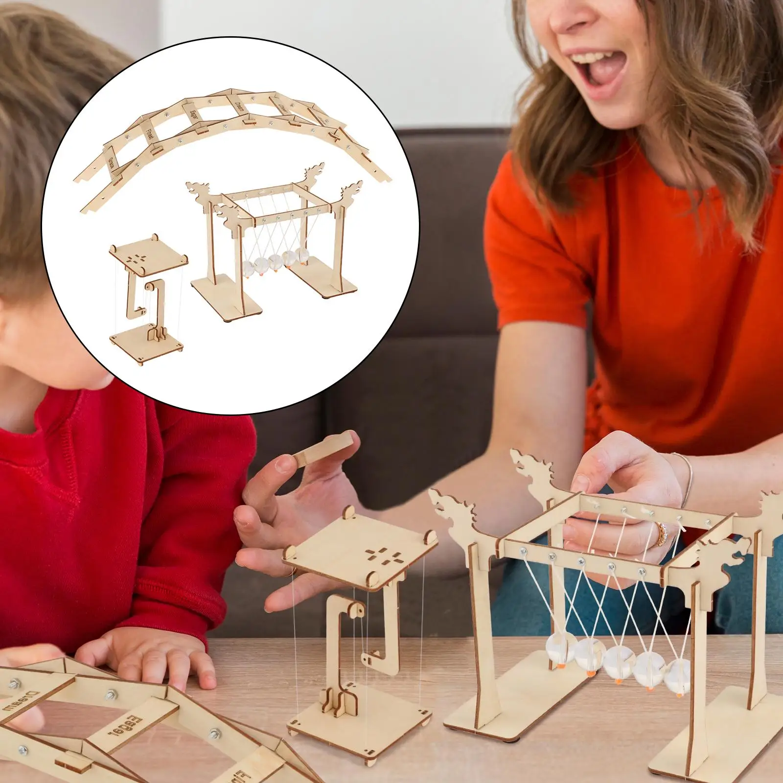 

3 Pieces Science Experiment Kit Technology Small Production for Children