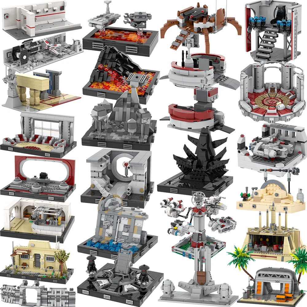 MOOXI Most Complete Space War Sci-Fi Movie Scenario Dueling Arena Adult ...