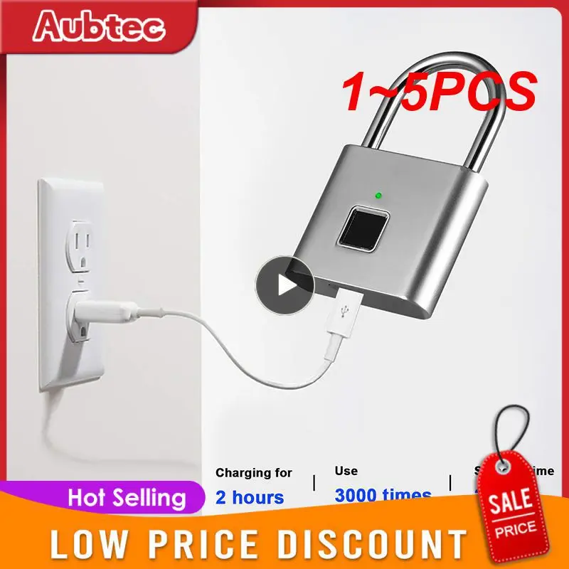 

Умный дверной замок без ключа, USB зарядка, сканер отпечатков пальцев, быстрая разблокировка, металлический замок из цинкового сплава, цвет 10, 1 ~ 5 шт.