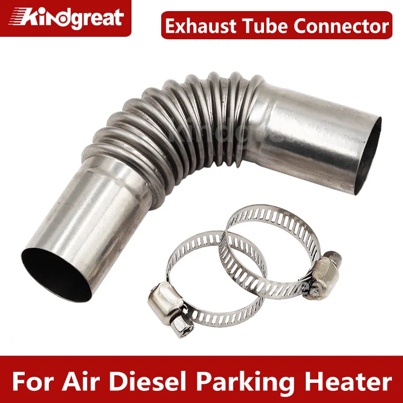 

25mm For Webastos Eberspaecher Diesel Parking Heater Car Heater Air Vent Ducting Elbow Pipe Outlet Exhaust Connector