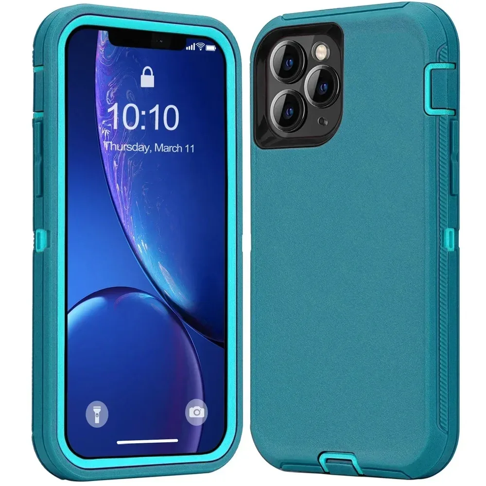 Rugged Armor Heavy Duty Impact Resistant Phone Case - Full Protection Cover