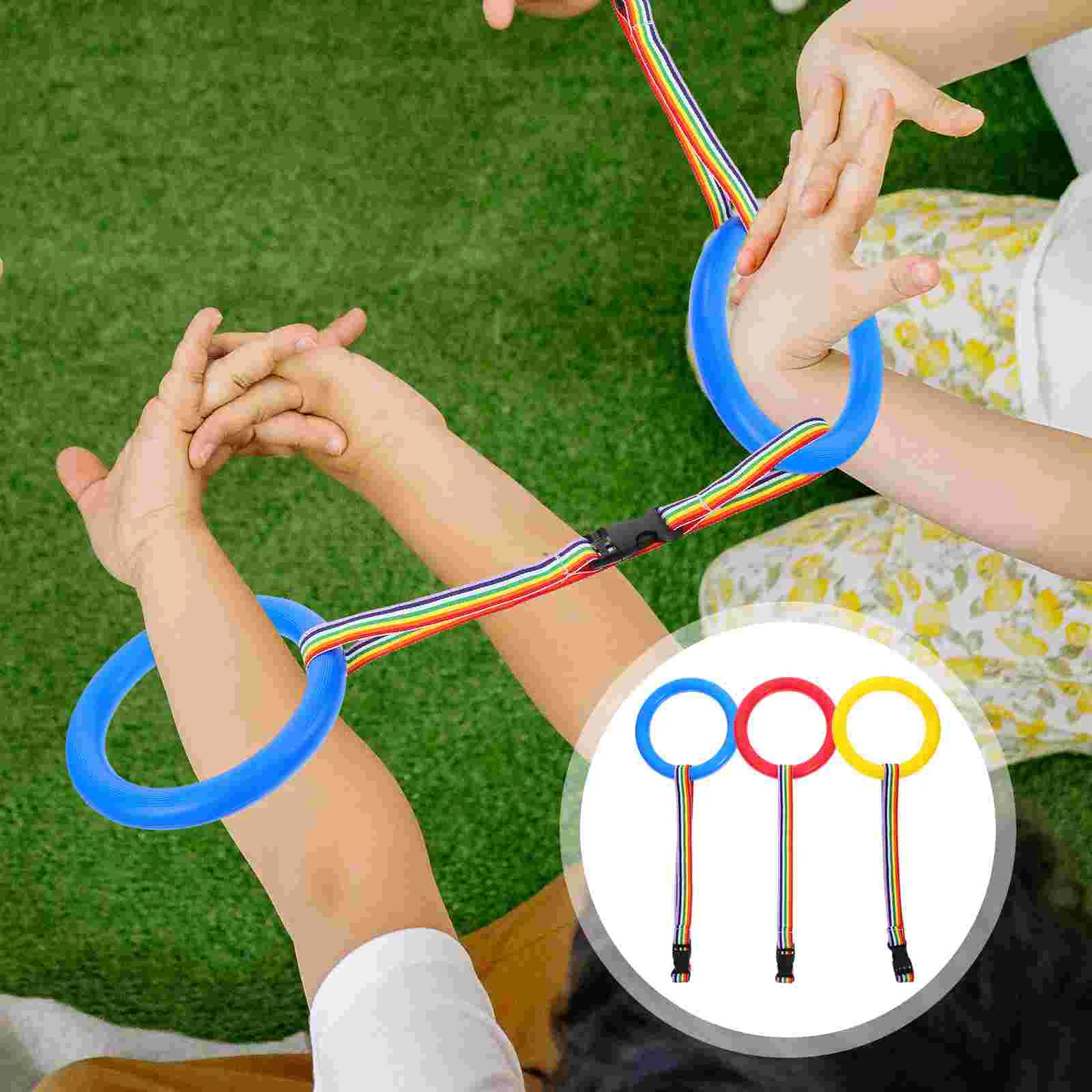 

3 Pcs Anti-lost Traction Rope Safety Walking for Toddlers Wrist Leash Daycare Supplies Kids with Handle Single Ring