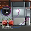 GE Profile Opal 2.0 XL with 1 Gallon Tank, Chewable Crunchable Countertop Nugget Ice Maker, Scoop included, 38 lbs in 24 hours 3