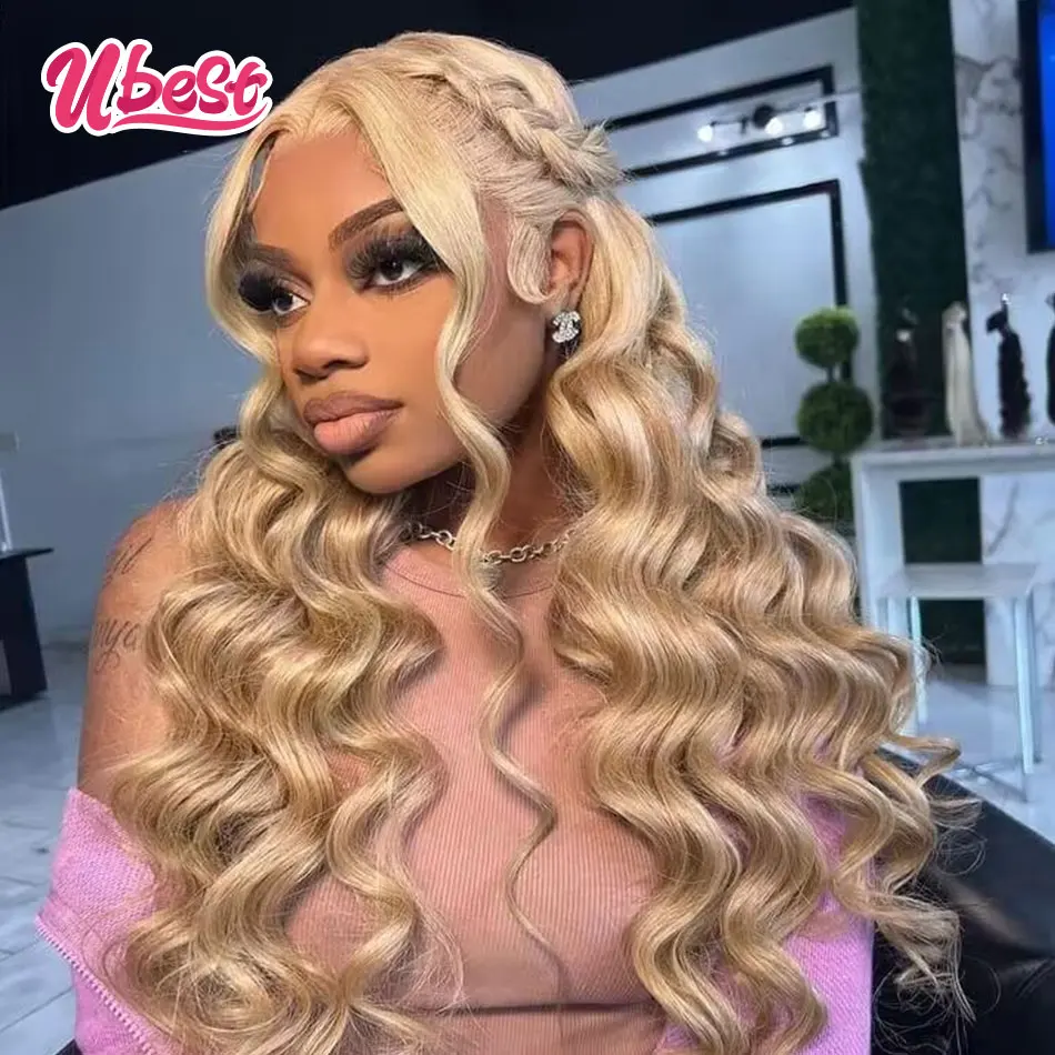 Blue Purple Colored 13X6 Human Hair Wigs Water Wave 13x4 Transparent Lace Front Human Hair Wigs for Women Remy