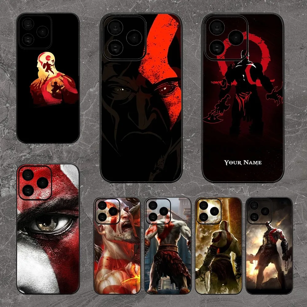 God Of War Ghost Of Sparta Kratos Custodia Per Telefono Per Iphone 8 15 Plus 11 12 13 Pro Max 14 14 15Pro Max