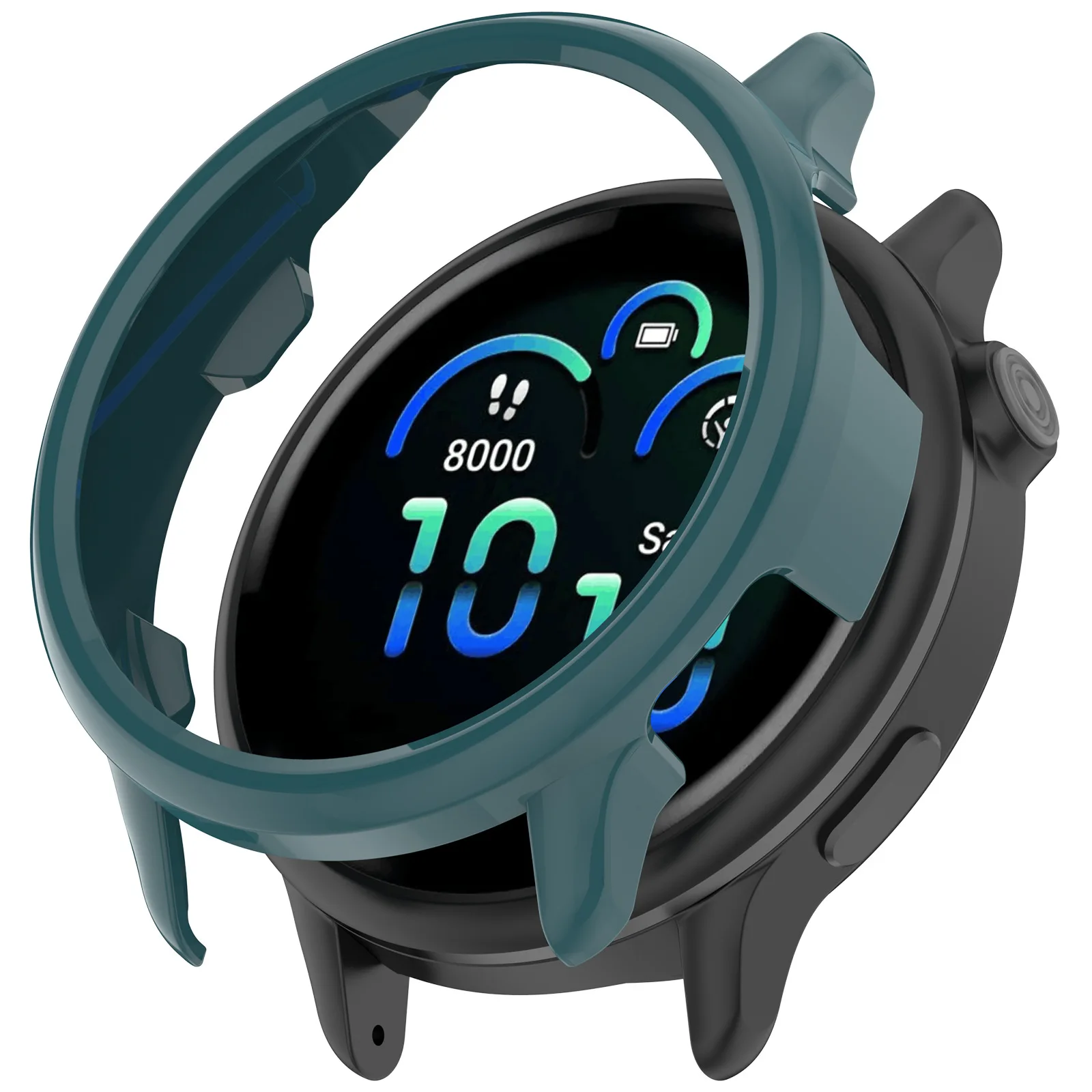 Premium Shockproof Protective Hard Case for Smartwatch - Durable Bumper Shell Cover