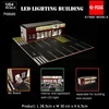 G-FANS Assemble Diorama 1:64 USB LED Lighting Parking Lot Model Car Garage Statuion- 711 Version 1