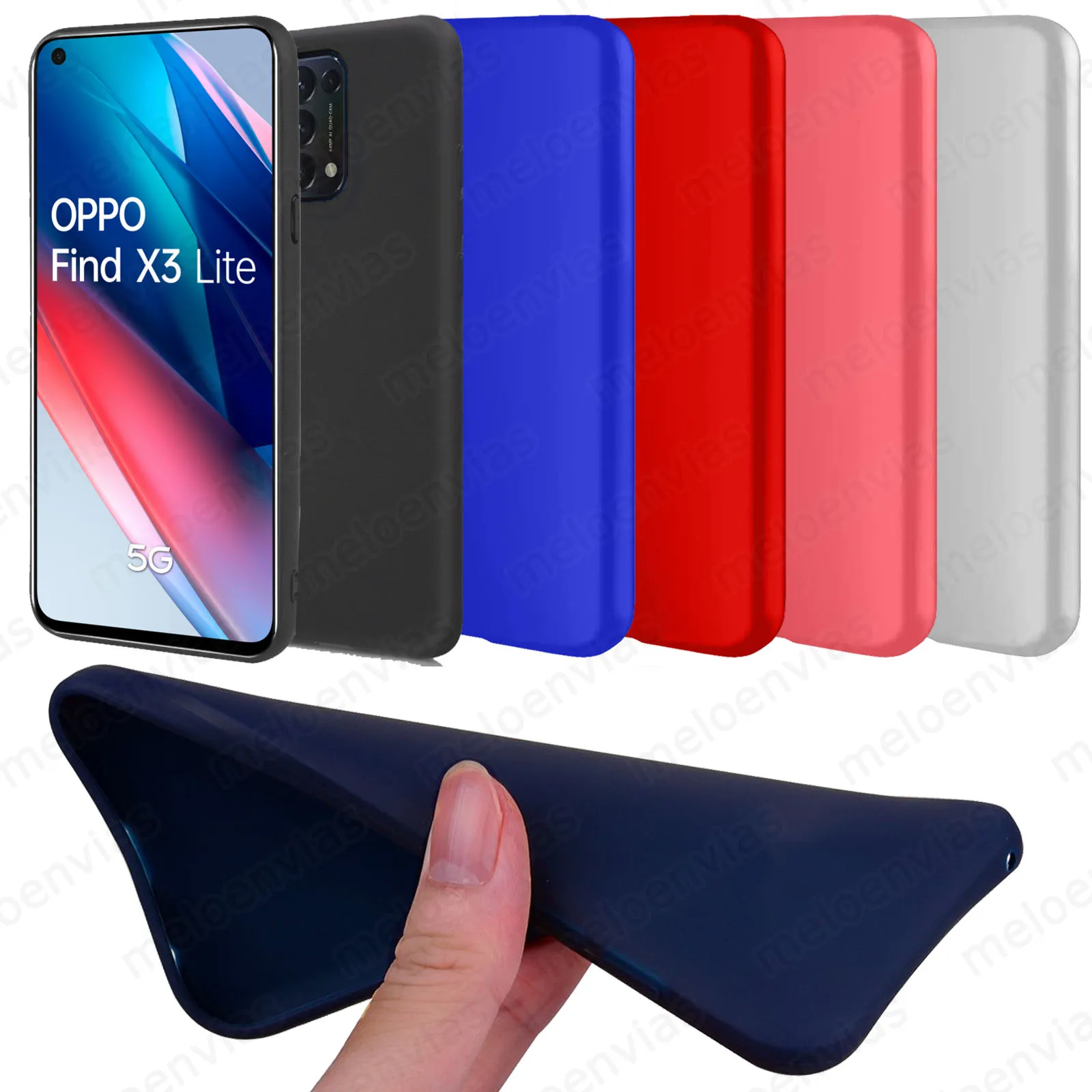 Funda Oppo Find X3 Neo (5g) Carcasa Gel Tpu Silicona Transparente con  Ofertas en Carrefour