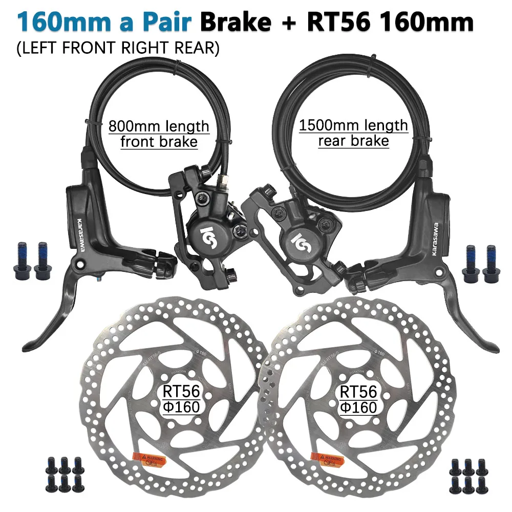 シマノMT200油圧ディスクブレーキ+RT56ローター160mm ２枚セット Amazon | 軽量 シマノ（SHIMANO） 高性能 油圧ディスクブレーキ