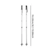 Ski Poles for Adults Kids with Lock System Ergonomic Grip Walking Sticks for Winter Sports Hiking Skiing Mountaineering Outdoor 6