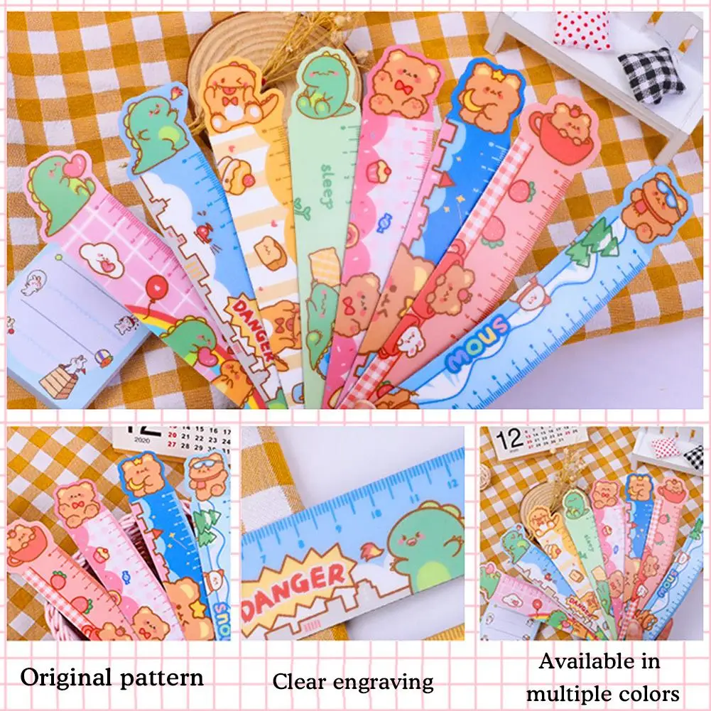 

Cute Cartoon Animal Soft Ruler Student Measurement Break Not Tool Styles Stationery Flexibility To Various School Easy Offi O0P2