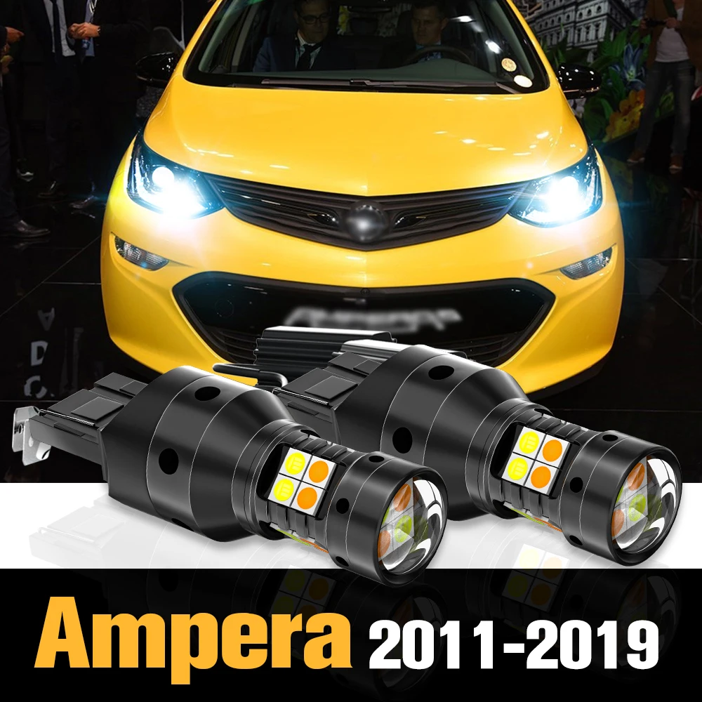 

2pcs Canbus LED Dual Mode Turn Signal+Daytime Running Light DRL Accessories For Opel Ampera Ampera-e 2011-2019 2013 2014 2015