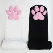

Socks for Cosplay Comfortable Cute Soft Attractive Thigh High Lovely High 3D Kitten Paw Pad Pink