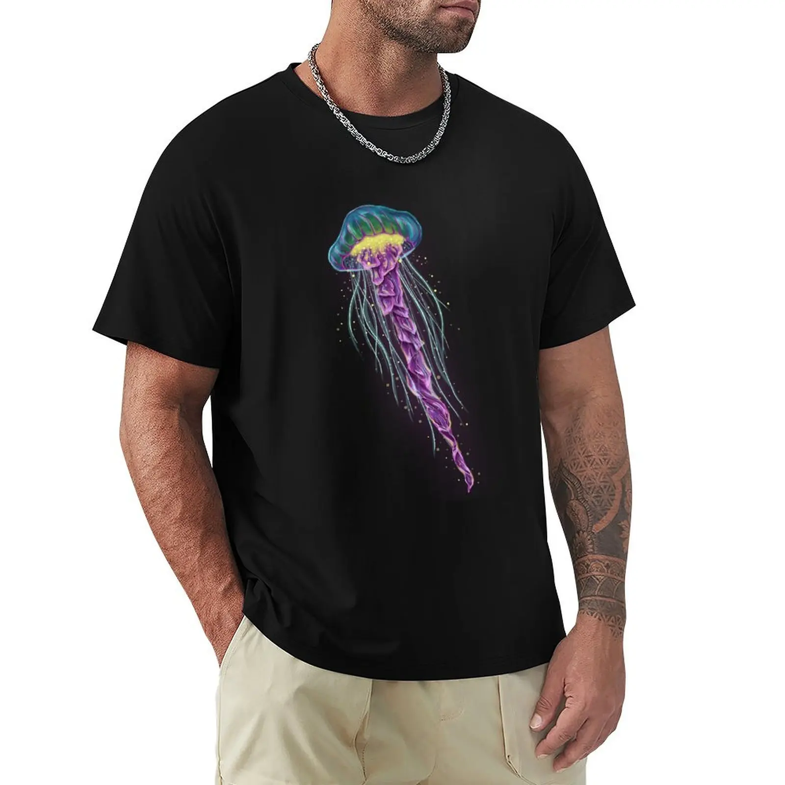 

jellyfish T-Shirt vintage clothes aesthetic clothes vintage mens funny t shirts