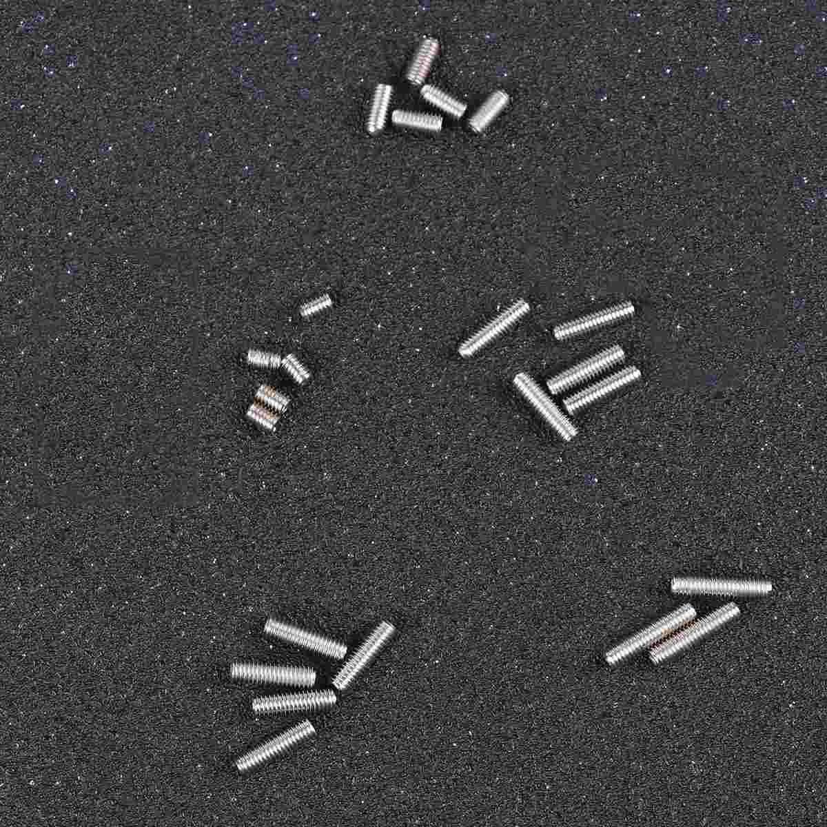 

25pcs Guitar Bridge Saddle Screws Fine Tuning Screws for Tremolo Electric Guitar Bass Replacement Part ( M3x12mm/ M3x10mm/