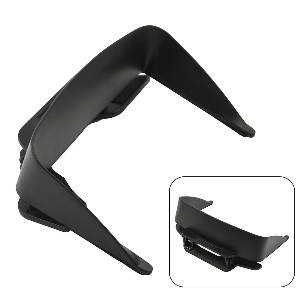 5 Inch Plastic GPS Sat Navigator Sun Shade Visor For All 5" TomTom And 5.1" Garmin GPS Anti-Glare Black