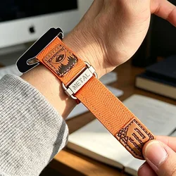 Enhanced Loop Nylon Sports Band - 40 41mm(S11 10 42mm) (Orange)