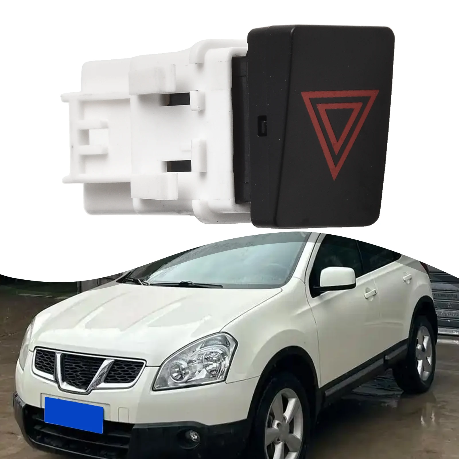 Auto Warnblinkschalter Für Nissan Für Qashqai J10 2007-2013 25290-JD00A Schalter Taste Ersatz Auto Zubehör – Detail 8