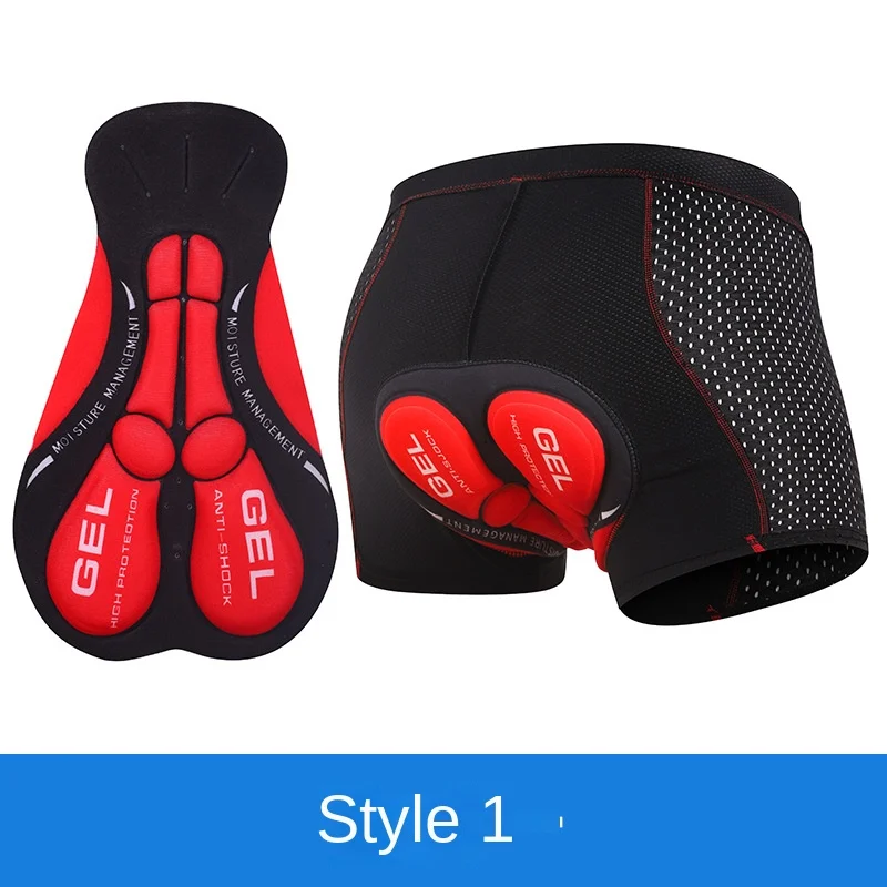 Men's Padded Cycling Shorts – Quick-Dry Bike Riding Underwear 6