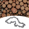 4/6/8 Inch Chains and Guide Bar Mini Steel Chains Electric Saw Blade Electric Power Tool Saw Accessory Replacement Wood Cutting 3