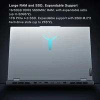 New Lenovo LEGION Y9000P (Pro 5i Gen 9) 2024 Gaming Laptop Intel i9-14900HX NVIDIA RTX 4060 4070 16"Inch 2.5K Gamer Computer PC 2